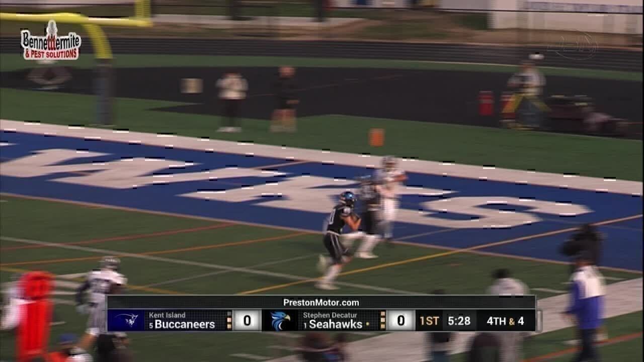 RECAP: Stephen Decatur shuts out Kent Island 35-0